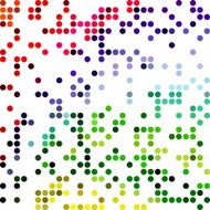 Colorful Random Dots Background Creative Design Templates N27