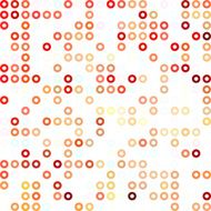 Red Donuts Background Creative Design Templates N3