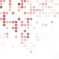 Red Donuts Background Creative Design Templates N4