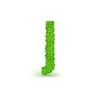 Green Leaves font J