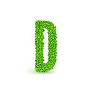 Green Leaves font D