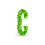 Green Leaves font C