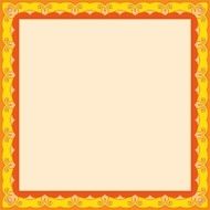 Vector colorful frame