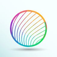 vector button glass orb disco icon round N13