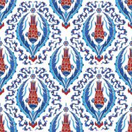 Traditional Arabic seamless ornament N4