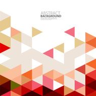 Abstract colorful triangle modern template for media presentation N2