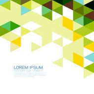 Abstract colorful triangle modern template for business or techn