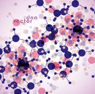 Molecule background colorful illustration N52