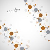 Molecule background colorful illustration N55