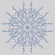 circular abstract pattern in Arabic style N2