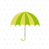 striped umbrella