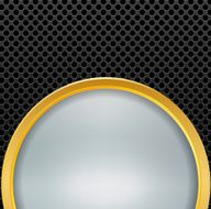 Abstract background gold metallic and blurred