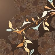 Floral abstract background N179