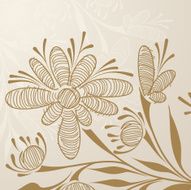 Floral abstract background N181