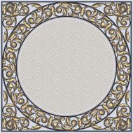 Ornate vintage decorative frame N2
