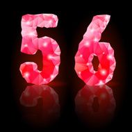 Ruby polygonal font N40