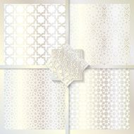 Seamless Islamic patterns set N2