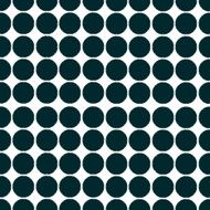 Vector circles seamless pattern Modern stylish texture