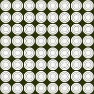 Vector circles seamless pattern Modern stylish texture N2