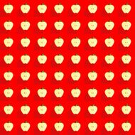 Collection Seamless pattern of fruits