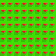 Collection Seamless pattern of fruits N2