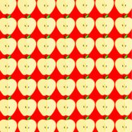 Collection Seamless pattern of fruits N6