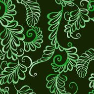 Watercolor floral seamless pattern N46