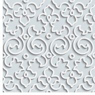 Seamless Pattern Background Curl Decoration