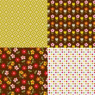 Seamless Floral Patterns N5