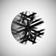 Vector abstract monochrome pattern line techno eps N5