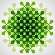 Flat vector color abstract technical pattern eps N5