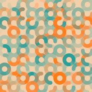 Sand Geometric Circle Pattern Square