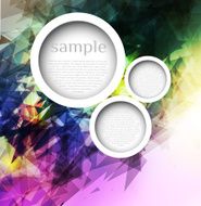 Abstract colorful lines background N16