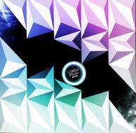 abstract background with a white light blur N12