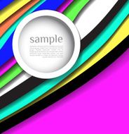 Abstract colorful lines background N20