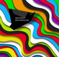 Abstract colorful lines background N22