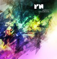 Abstract colorful lines background N37