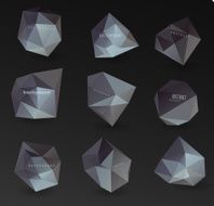 abstract modern Label N23