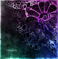 abstract background with a white light blur N14
