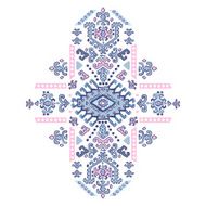 Tribal vector ethnic Mexican African ornament N24