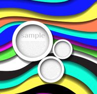 Abstract colorful lines background N40