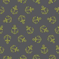 Anchor seamless pattern N7
