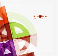 Semicircle triangle pattern N142
