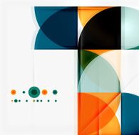 Semicircle triangle pattern N147
