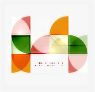 Semicircle triangle pattern N156
