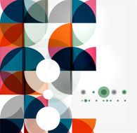 Semicircle triangle pattern N163