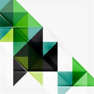 Abstract geometric background Modern overlapping triangles N252