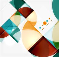 Semicircle triangle pattern N171