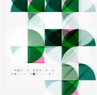 Semicircle triangle pattern N173