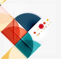 Semicircle triangle pattern N175